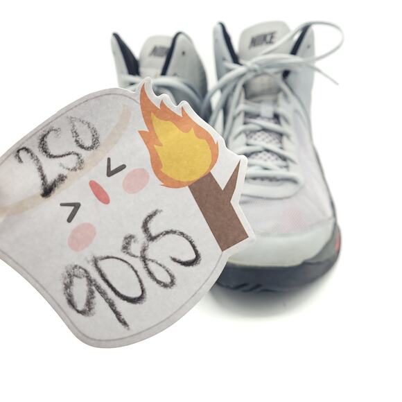 Nike Dual Fusion Stadium Gray Black Red Anthracite 536367-004 men's size 10 - Picture 8 of 9